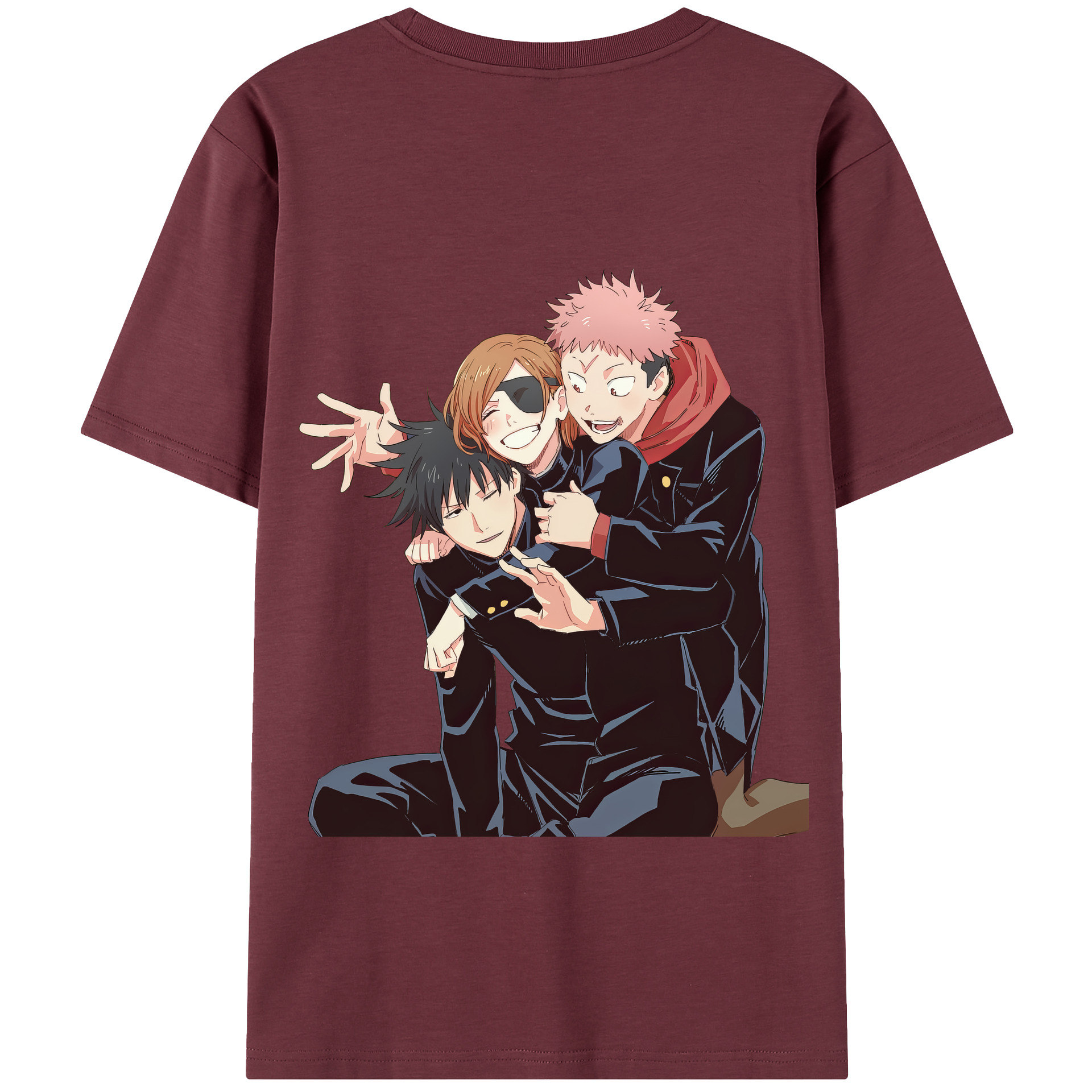 （画像用） 呪術廻戦 Jujutsu Kaisen 綿100％半袖Tシャツ（背面プリント）